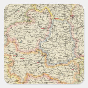 Adesivo Quadrado Belarus e Ucrânia