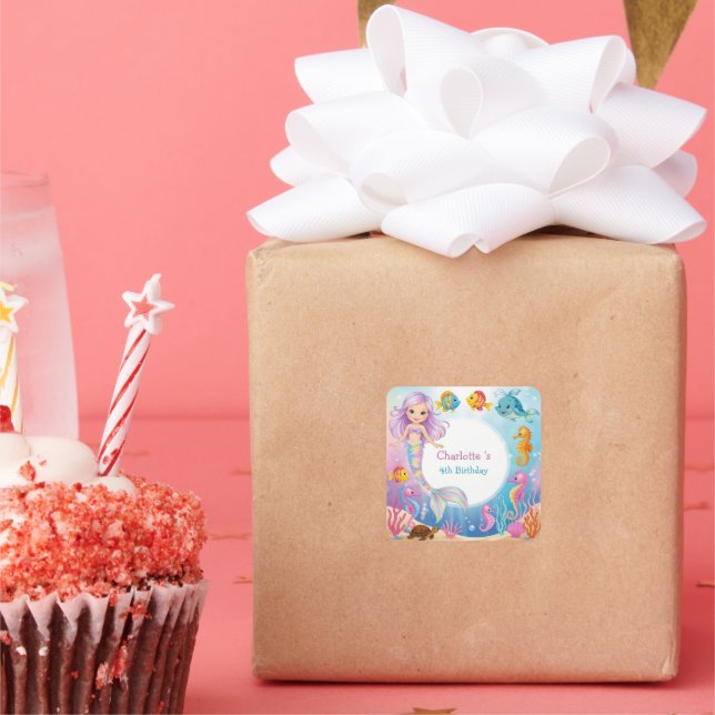 Adesivo Quadrado Belga-cotovelo-sereia-judia (Festa)