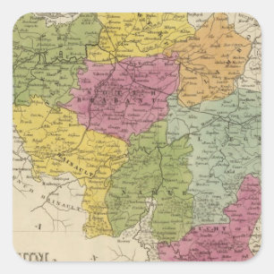 Adesivo Quadrado Bélgica 2