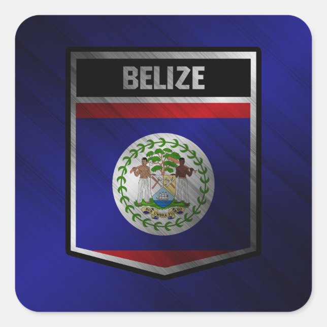 Adesivo Quadrado Belize (Frente)