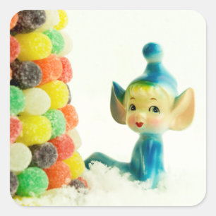 Adesivo Quadrado Belle the Pixie Elf