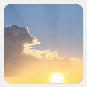 Adesivo Quadrado Belo Sol