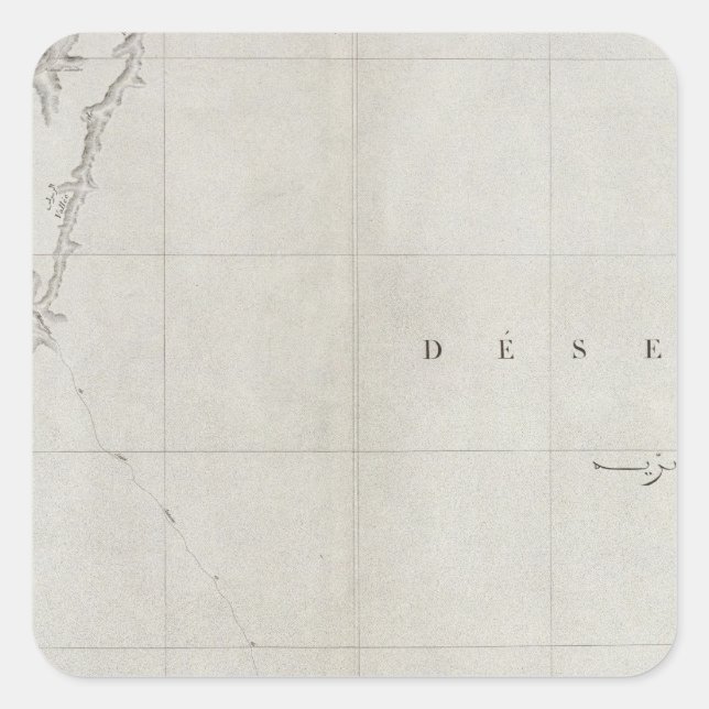 Adesivo Quadrado Benisouif, Egito (Frente)