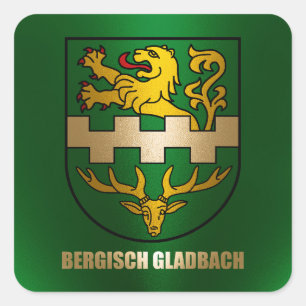 Adesivo Quadrado Bergisch Gladbach