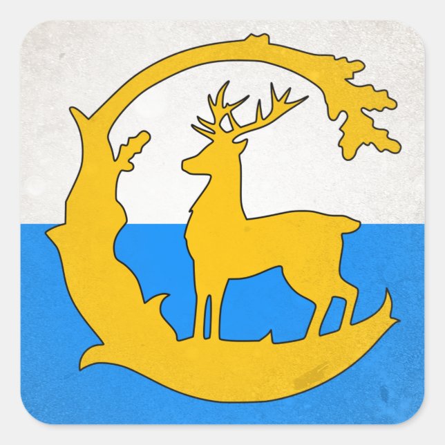 Adesivo Quadrado Berkshire (Frente)