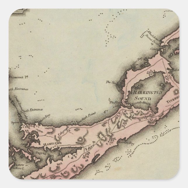 Adesivo Quadrado Bermudas (Frente)