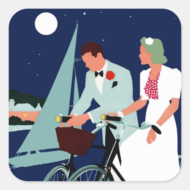 Adesivo Quadrado Bermudas (Frente)