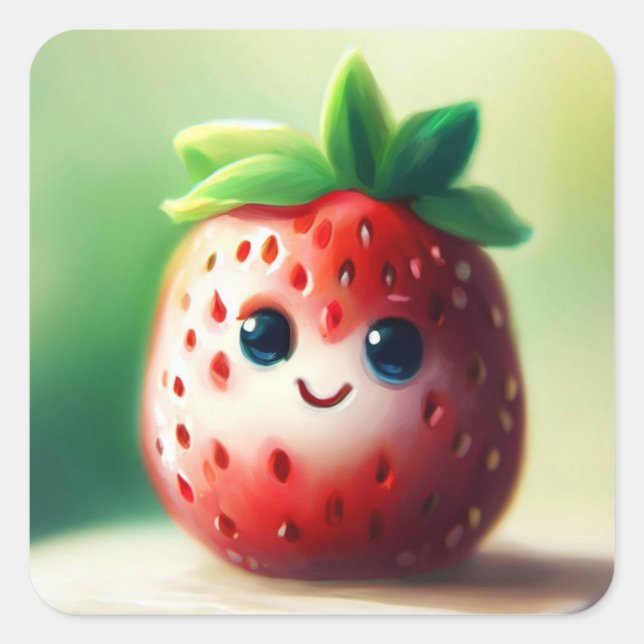 Adesivo Quadrado Berry Bouncer (Frente)