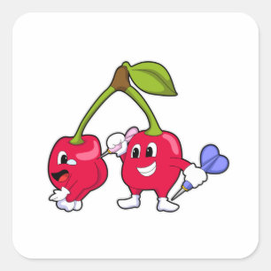 Adesivo Quadrado Berry no Darts com Dart