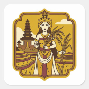Adesivo Quadrado Bhatari Sri