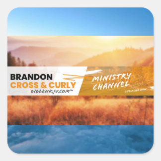 ADESIVO QUADRADO BIBLENKJV.COM™ 🛐 #STICKERS