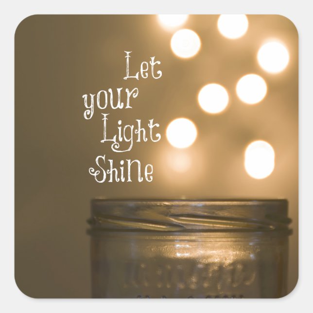 Adesivo Quadrado Bíblia Inspiradora Versa Citação Cristã (Frente)