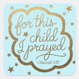 Adesivo Quadrado Bíblia verso de 1 de abril:27