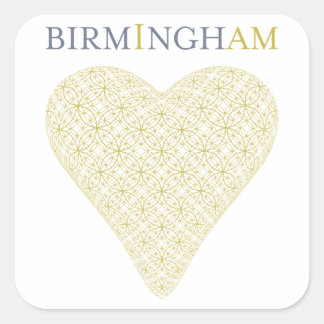 Adesivo Quadrado Biblioteca de Birmingham Stickers