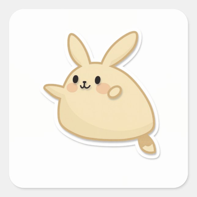 Adesivo Quadrado Bichinho (Frente)