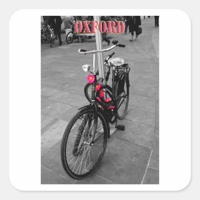 Adesivo Quadrado bicicleta Oxford (Frente)