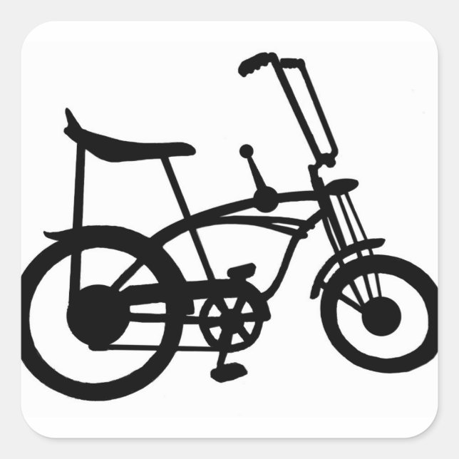 ADESIVO QUADRADO BICYLE SCHWINN STINGRAY BIKE BIKE BIKE BIKE BICYLE (Frente)
