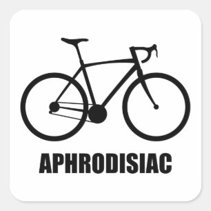 Adesivo Quadrado Bike Afrodisíaco