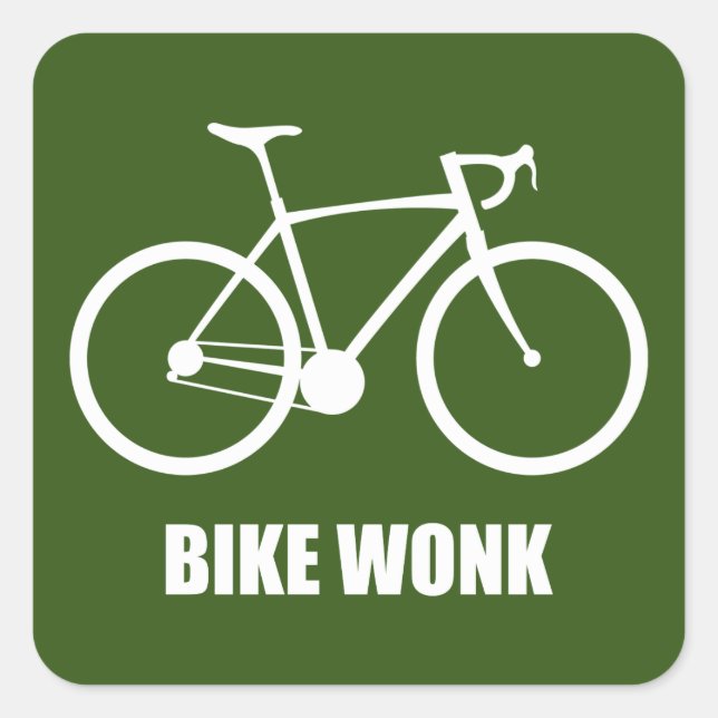 Adesivo Quadrado Bike Wonk (Frente)