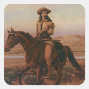Adesivo Quadrado Bill Buffalo