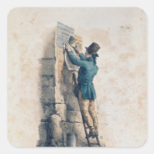 Adesivo Quadrado Billposter
