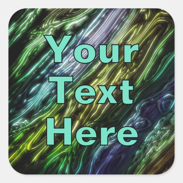 Adesivo Quadrado BioLoomin (Frente)