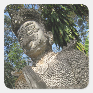Adesivo Quadrado Birdman Wai... Nong Khai, Isaan, Tailândia