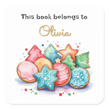 Biscoitos de Natal Este Livro Pertence a Nome Pers