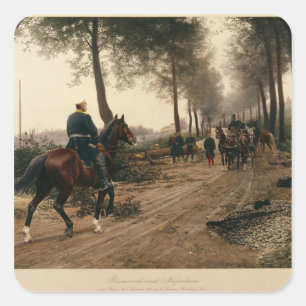 Adesivo Quadrado Bismarck e Napoleon