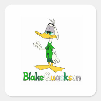 Adesivo Quadrado Blake Quackson