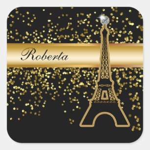 Adesivo Quadrado Bling Monographic Stickers