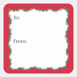 Adesivo Quadrado Block Print Garland