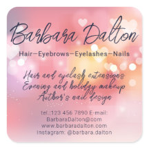 Bloco Brilhante Rosa