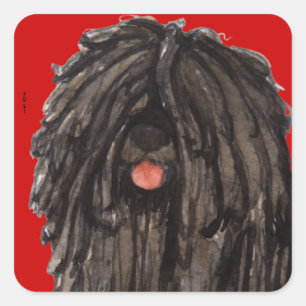 Adesivo Quadrado Bloco da cor de Puli