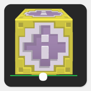 Adesivo Quadrado Bloco de cor de pintura lateral para móveis brilha