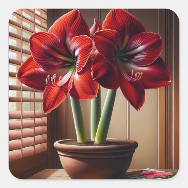 Adesivo Quadrado Bloom (Frente)