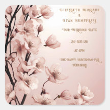 Blossomas de Amor" Coleção de Convite Caseiro