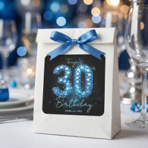 Blue Diamond Bling Glamour 30º Aniversário