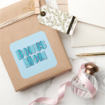 Blue Lepard Print Bonus Mãe