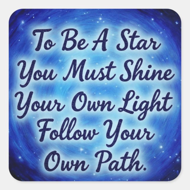 Adesivo Quadrado BlueSkys (Frente)