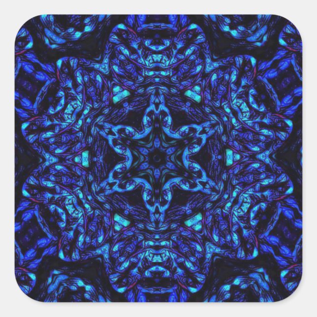 Adesivo Quadrado Bluetooth (Frente)