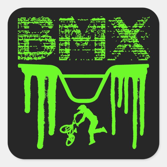 ADESIVO QUADRADO BMX (Frente)