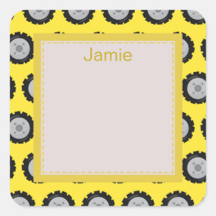 Adesivo Quadrado Boa construção