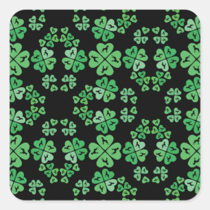 Adesivo Quadrado Boa Sorte