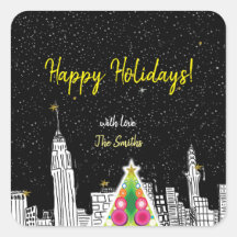 Boas vindas de Natal Cartões de Natal