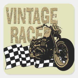 Adesivo Quadrado Bobber de Triumph