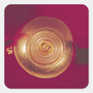 Adesivo Quadrado Bola da extremidade de um diadem