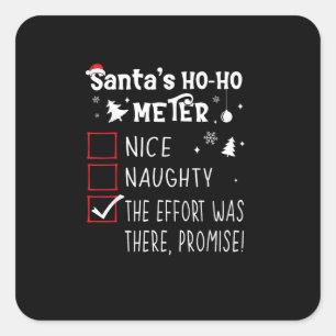 Adesivo Quadrado Bom Bonito O Natal Foi Lá Promessa