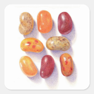 Adesivo Quadrado BOMBA DE CINZA BAIXA VARRANJA Pequenos Blocos Quad