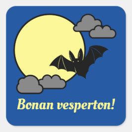 Adesivo Quadrado Bonan Vesperton!